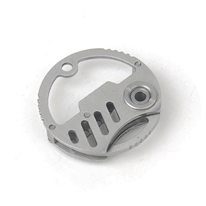 Portable multi folding gift mini knife with keychain