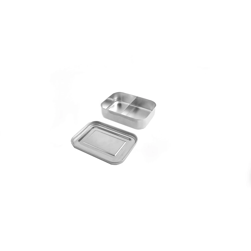 Food Grade Rectangular Metal Stainless Steel Bento Lunch Box