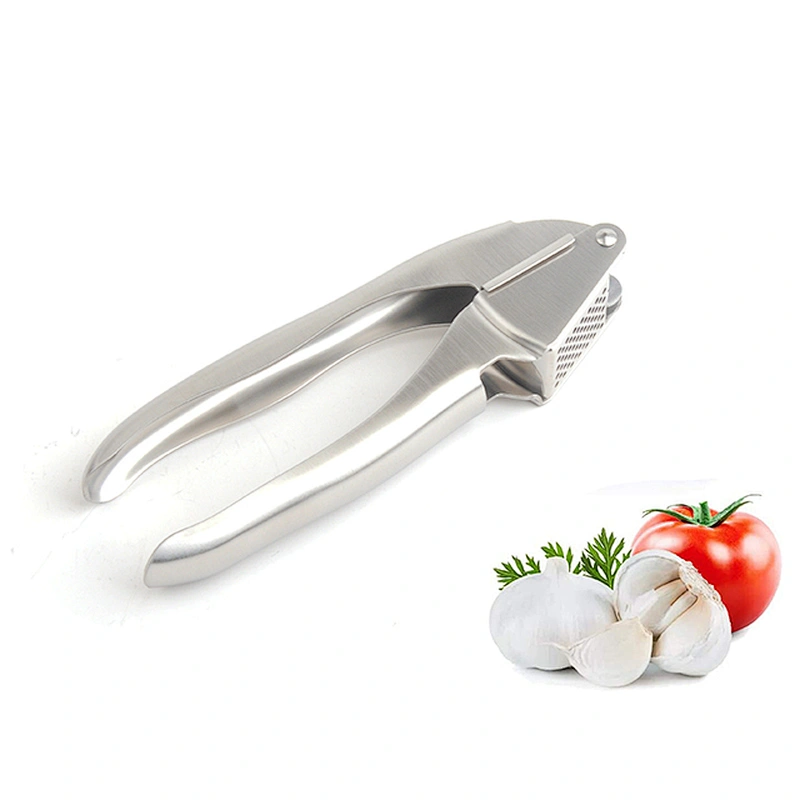 Endurable stainless steel garlic press