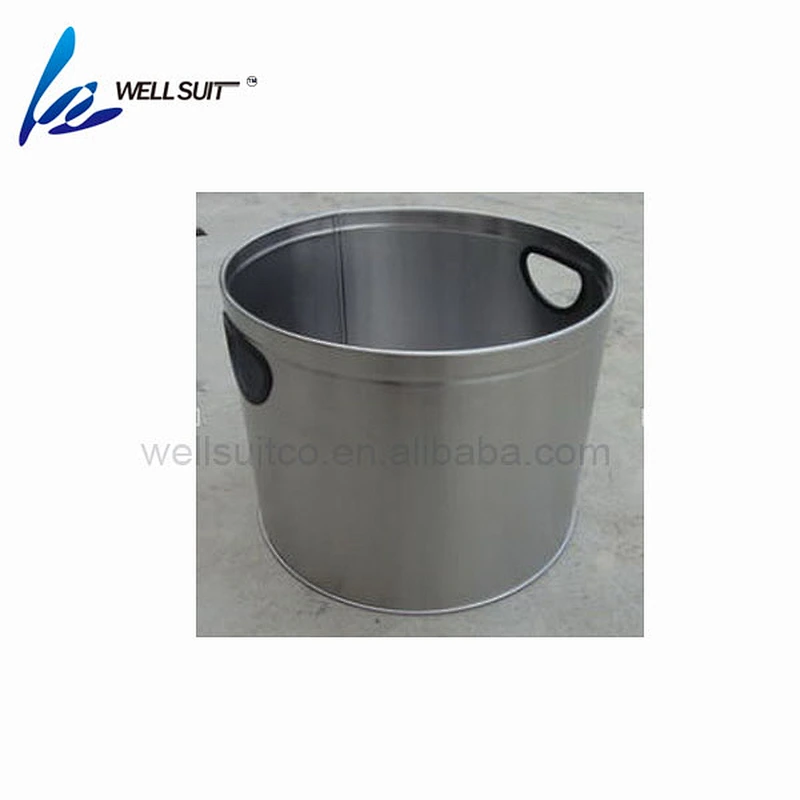 stainless steel bucket Fireplace Tools set fireplace accessory ash bucket