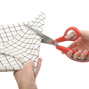 Good quality cheapest stainless steel office scissors student scissors home use scissors set of 5pcs