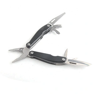 New Arrived 12  in 1 Multi-Purpose Stainless Steel Combination Plier Tools in Black