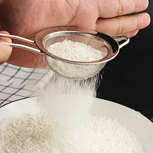Food grade stainless steel fine mesh food Strainer frying cooking tools oil draining skimmer for kitchen cookware