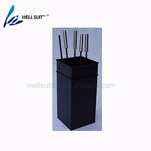 5 pieces high quality wooden handle Fireplace Tools set fireplace accessory