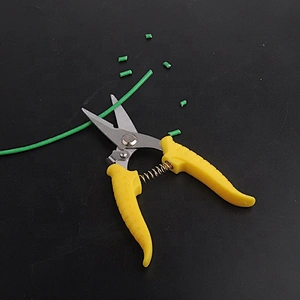 Garden Pruning Shears Branch Cutting scissors with Yellow Color