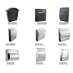 Modern wholesale stainless steel mailbox newspaper box