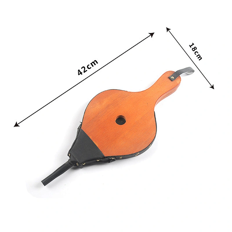 Fireplace Accessories Hand Fireplace Bellows Traditional Wooden Bellow BBQ camping