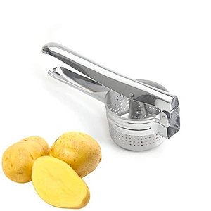 Kitchen Helper Potato Press Fruit and Vegetable Tools Ricer Stainless Steel Potato Masher