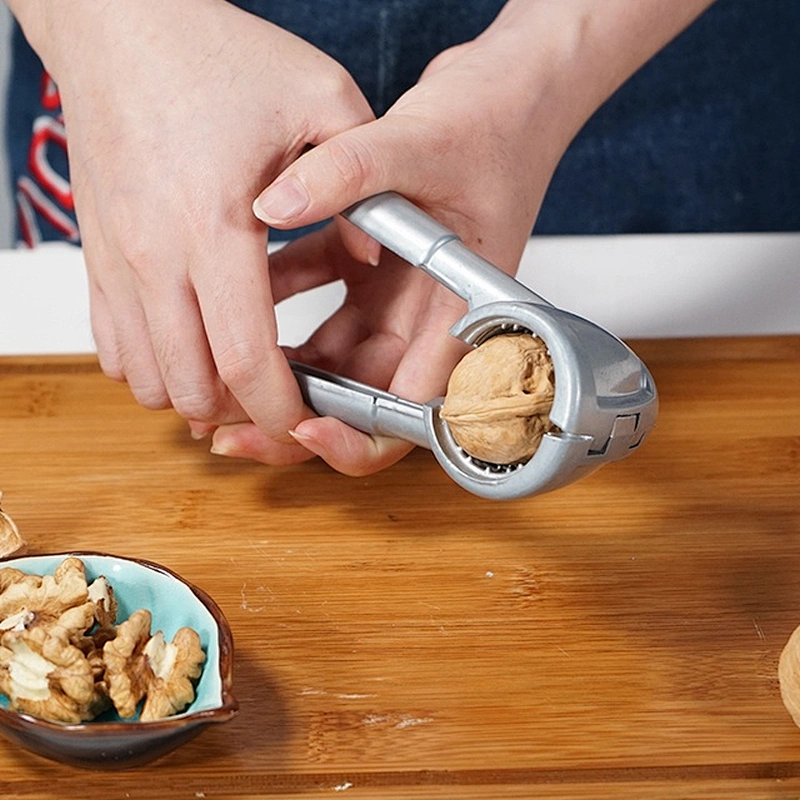 Food grade aluminum manual cashew macadamia pecan nut cracker
