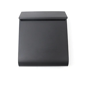 Popular New design good quality metal garden letter box iron with powder coating  outdoor mailbox