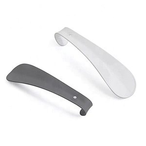Long handle shoe helper shoe accessories designer short metal shoe horn