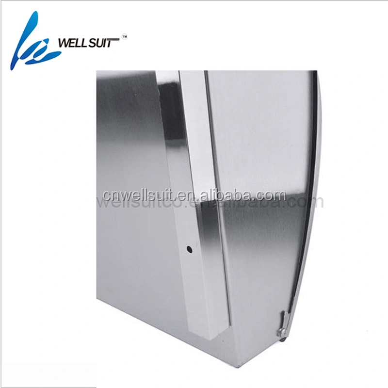 waterproof Semi Curve lockable mailboxes stainless steel modern uban style