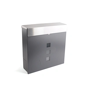 mailbox outdoor stainless steel mailbox wall mounted