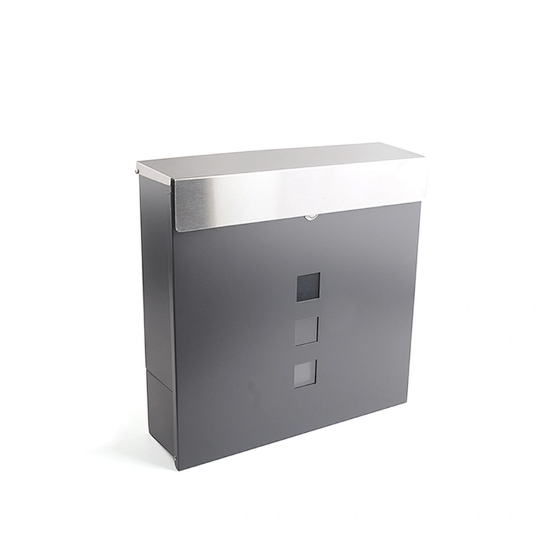 mailbox outdoor stainless steel mailbox wall mounted