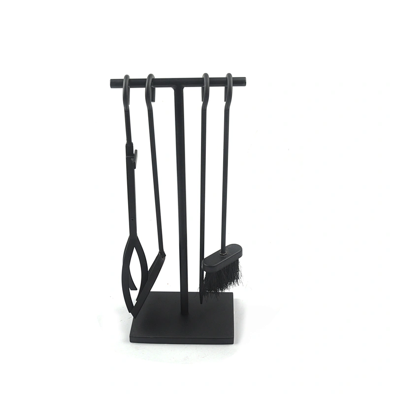 Durable fireplace  accessories wholesale color coating  fireplace tools 4pcs set for outdoor