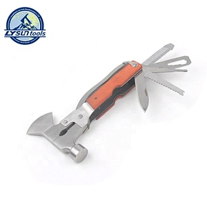 8 in 1 Stainless Steel Axe Hammer Multi-Purpose Plier Tool