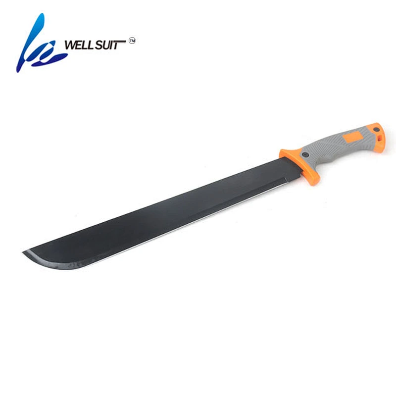 Steel machete blade with wooden handle/ matchet/cane knife/bush knife