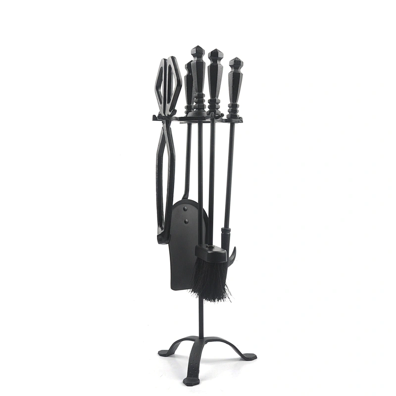 Senior design  outdoor garden  black  fire place fireplace accessories metal  tool set
