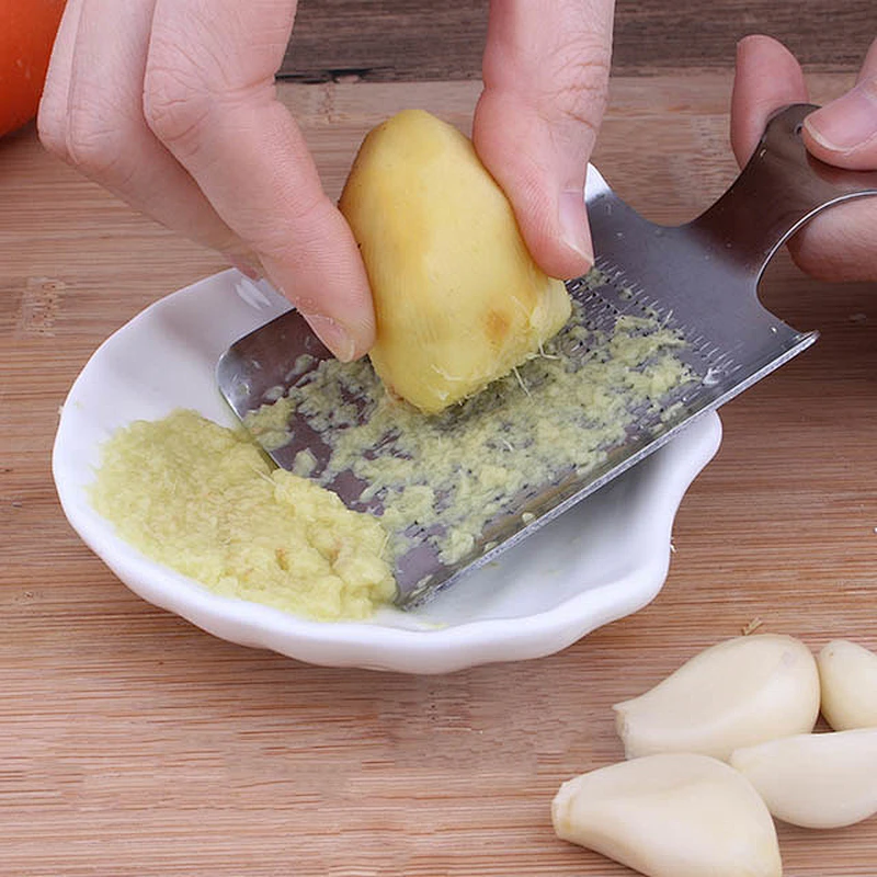 Good quality stainless steel food garlic ginger grater for home Kitchen accessories