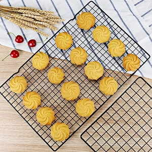 Non-Stick Rectangle Baking Cooling Tool Cake Biscuit Space Saving Cake Stand Tray Rack