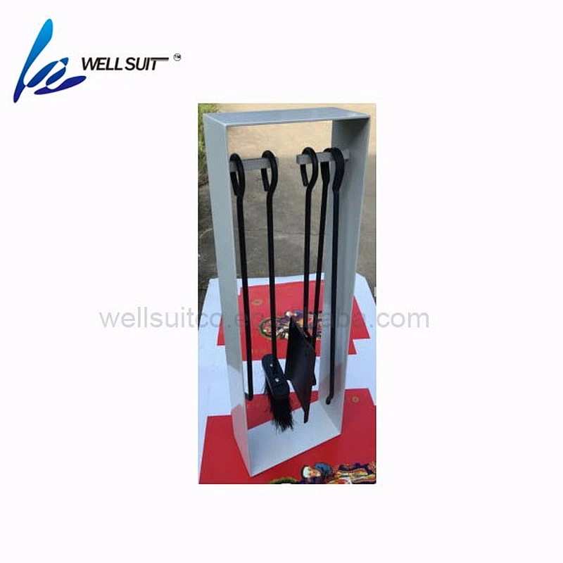 5 pieces high quality wooden handle Fireplace Tools set fireplace accessory