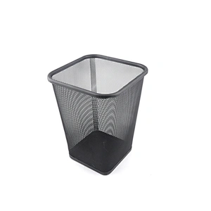 wire metal mesh steel home supply kitchen food waste bin for restaurant and hotel outdoor