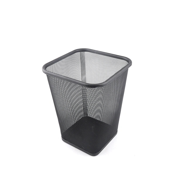 wire metal mesh steel home supply kitchen food waste bin for restaurant and hotel outdoor