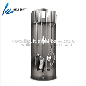 Hot selling stainless steel fireplace accessory outdoor indoor fireplace tool set