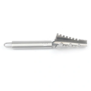 Kitchen Fish Scale Scraper Remover Cleaner Metal Scraping Fish Scale Scraper