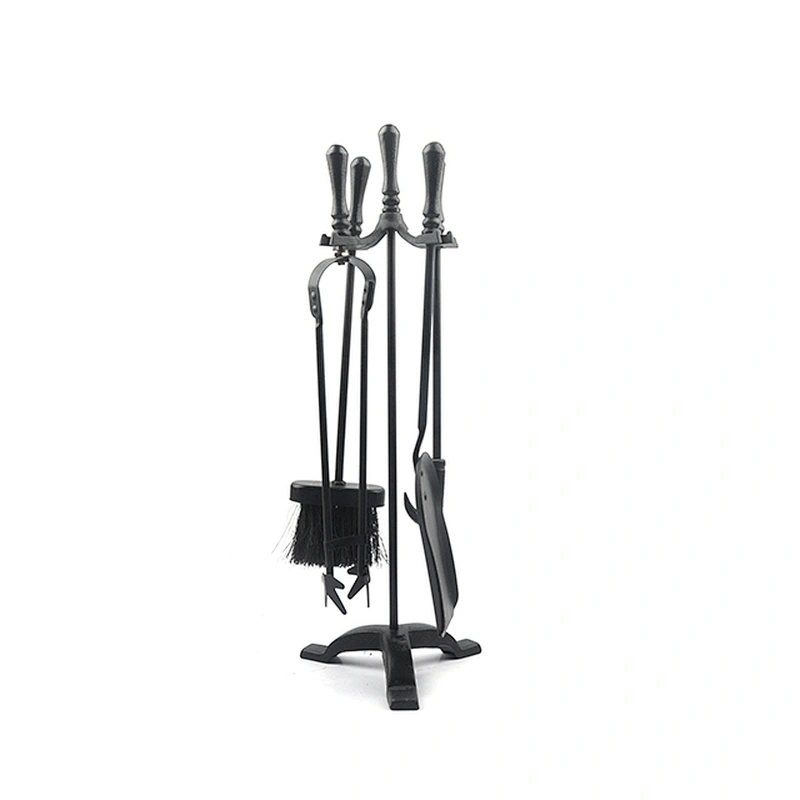New Indoor Outdoor Accessories Cast Iron Metal Fireplace Tool  Set