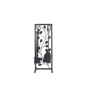 Garden Unique design  Wrought Iron fireplace accessories metal fireplace tool