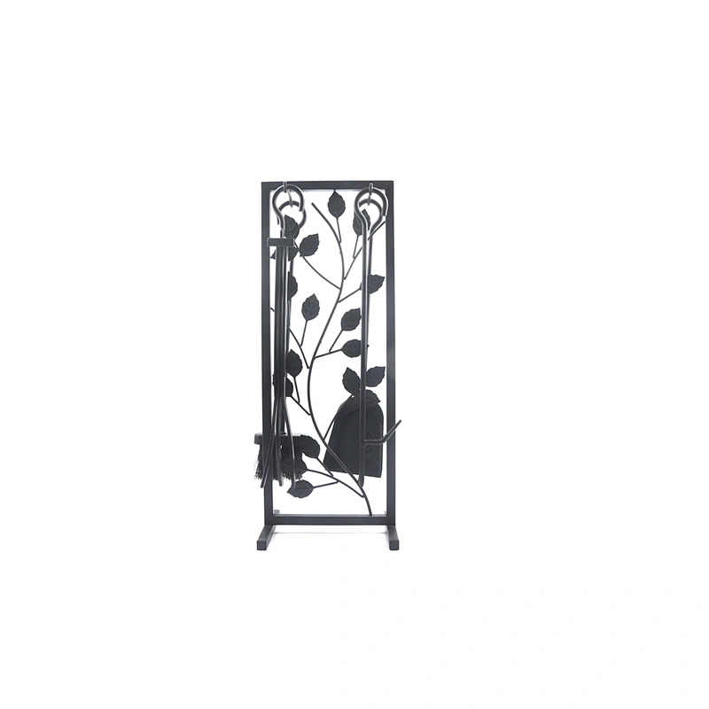 Garden Unique design  Wrought Iron fireplace accessories metal fireplace tool