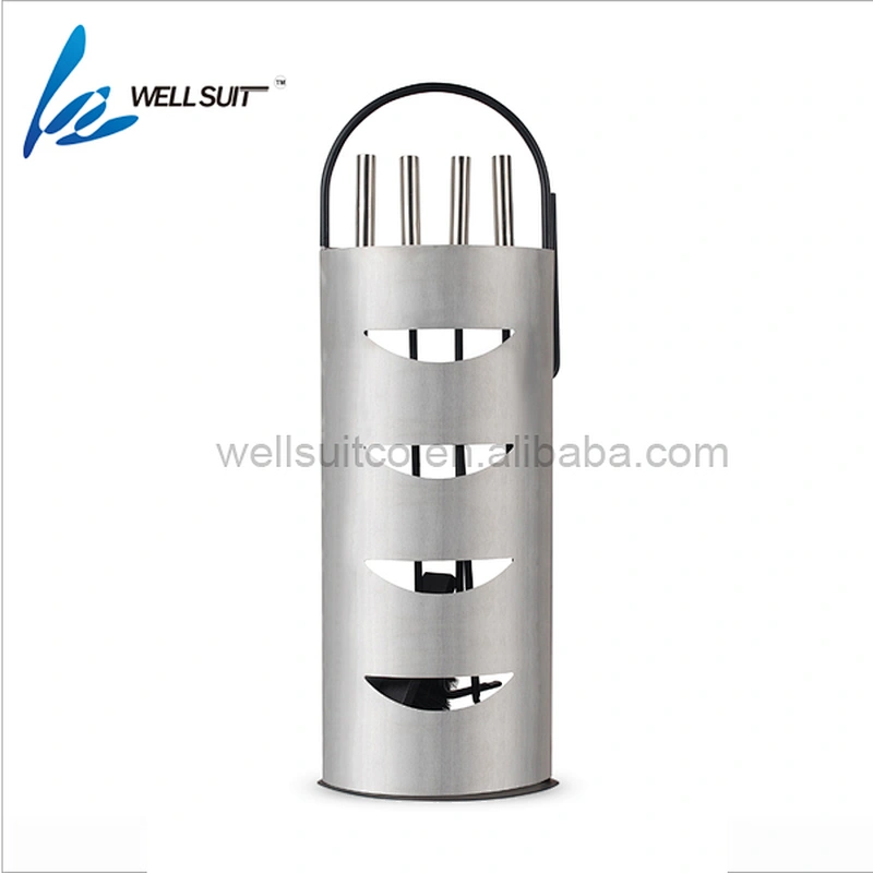 Hot selling modern stainless steel fireplace accessory