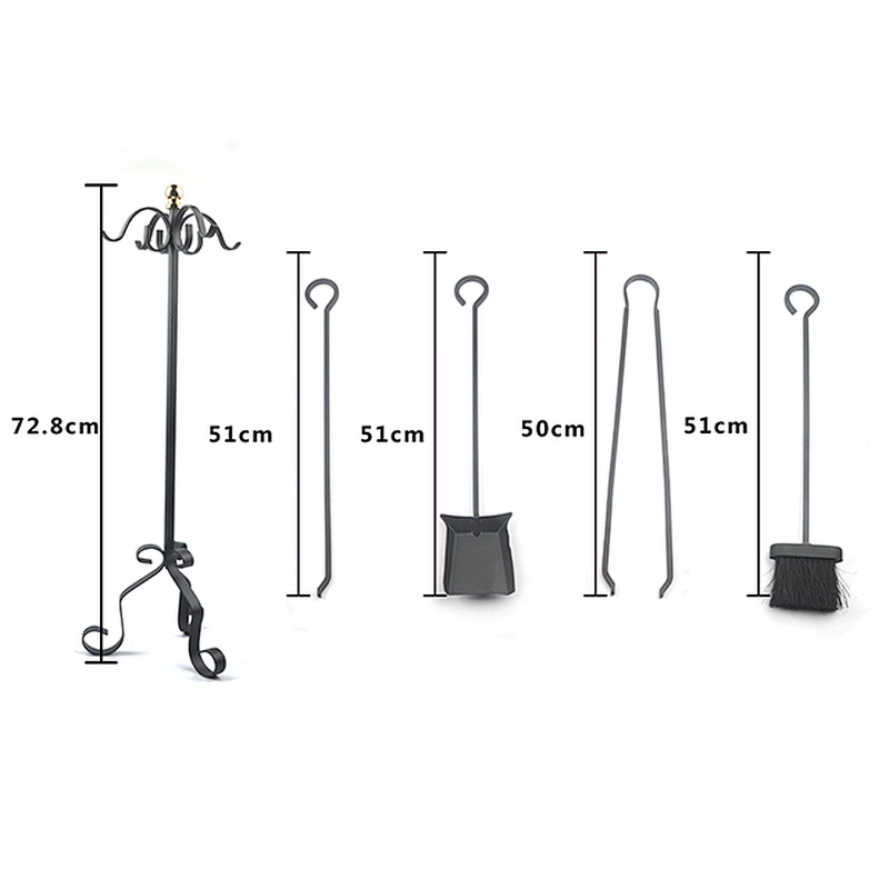 Hot sale indoor metal fireplace tool set