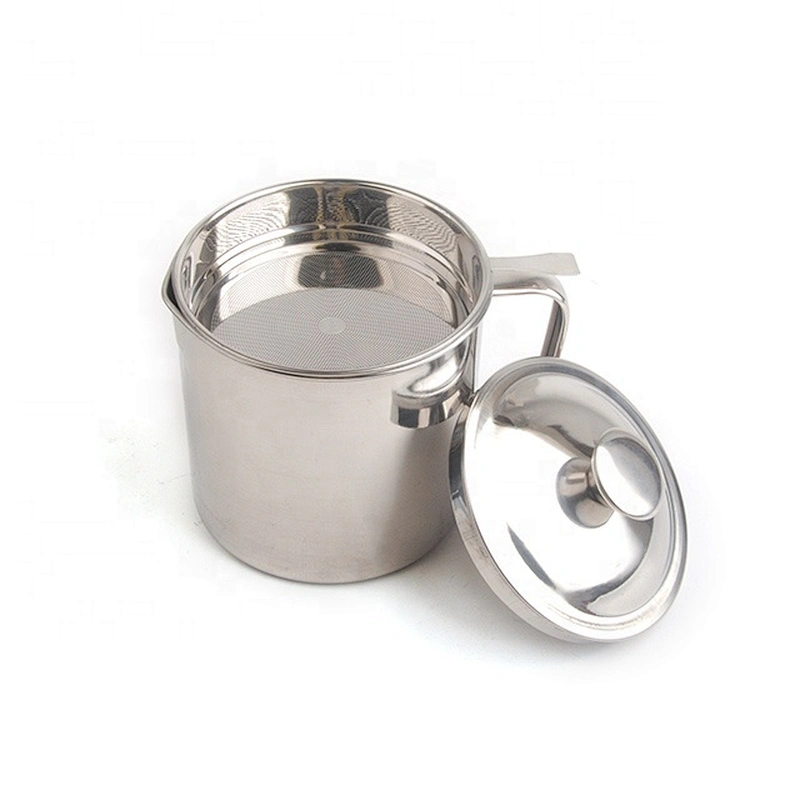 Hot Selling kitchen cooking oil strainer food oil filter Pot