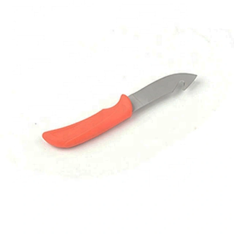 Professional stainless steel outdoor survival knife with hook cutter