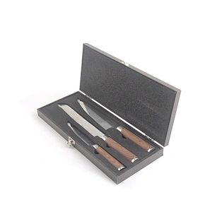 high quality 3pcs kitchen knife set in  gift box