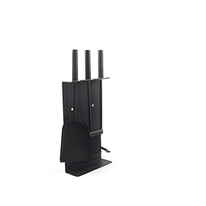 High Quality Rustic indoor outdoor iron Fireplace Tool set