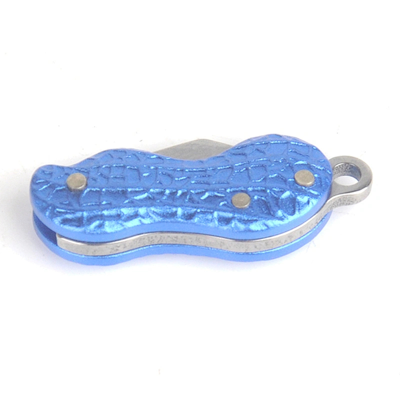 2019 Mini Peanut Shape Stainless Steel  gift folding knife