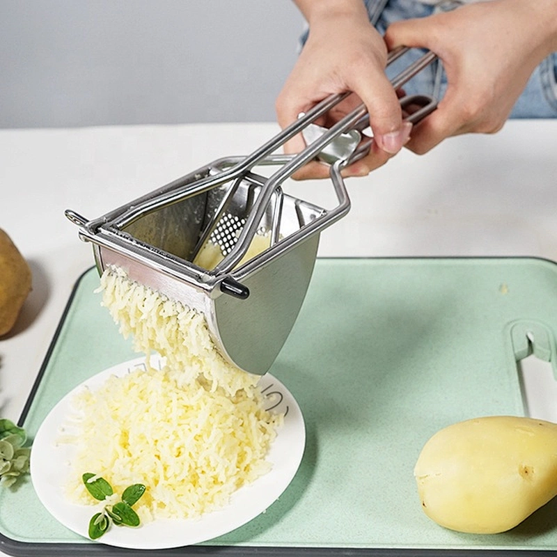 Manual vegetable tools stainless steel manual kitchen potato masher
