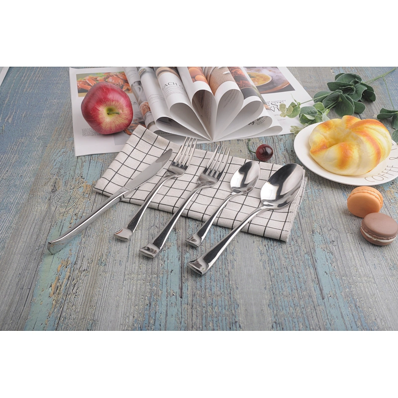 elegant 18/10 silverware stainless steel restaurant bulk flatware set custom gold plated reusable cutlery set