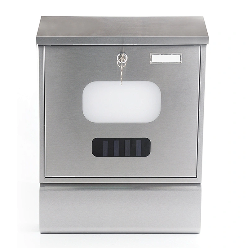 High Quality solar Mailbox Postbox Residential Mailbox