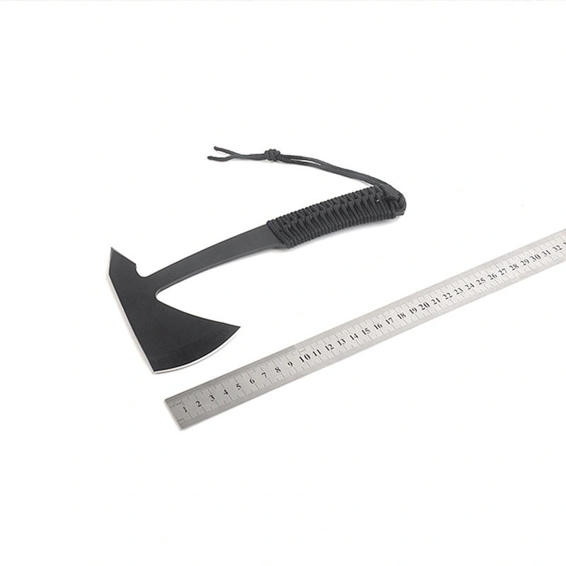 Wholesale Portable High Quality Stainless Steel Mini Multifunctional Kitchen Survival Axe With Wooden Handle