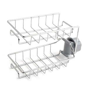 Factory supply adjustable  bathroom shelf storage rack wire storage rack kitchen rack