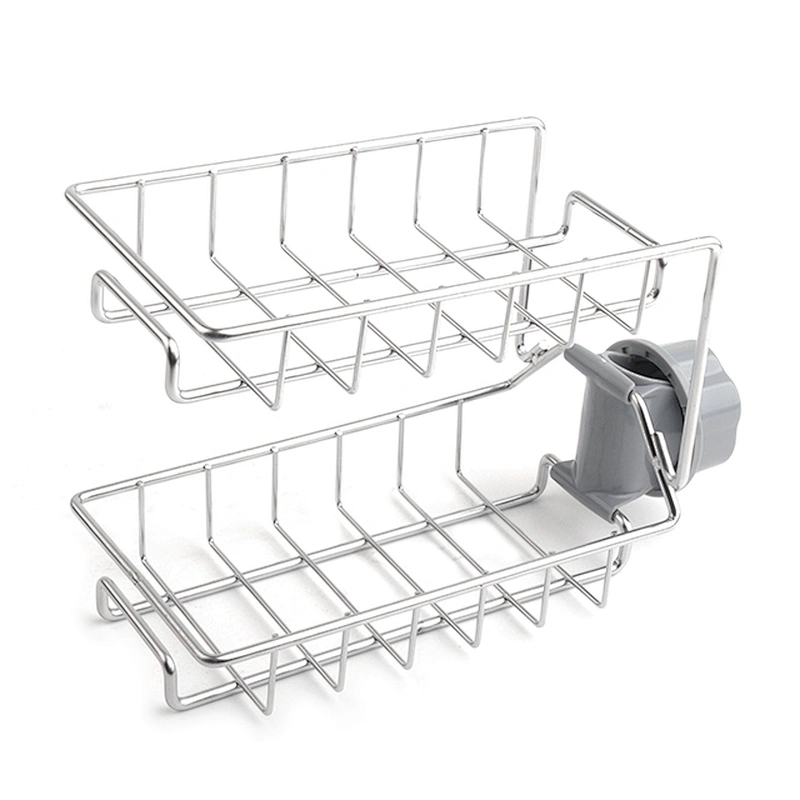 Factory supply adjustable  bathroom shelf storage rack wire storage rack kitchen rack
