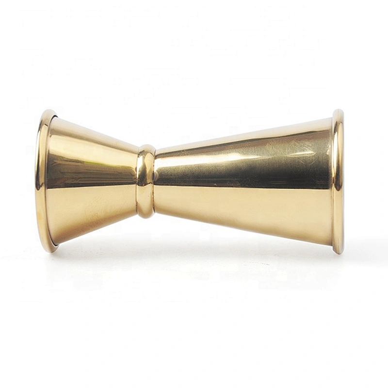 metal  measuring price  mini stainless steel slim double bell  custom bar jigger