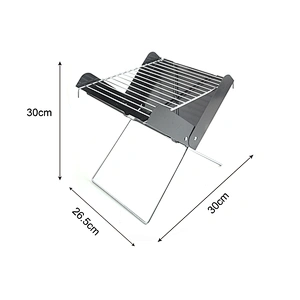 Easy Clean Set Barbecue Stainless Steel Charcoal Japanese BBQ Grill for Indoor and Outdoor