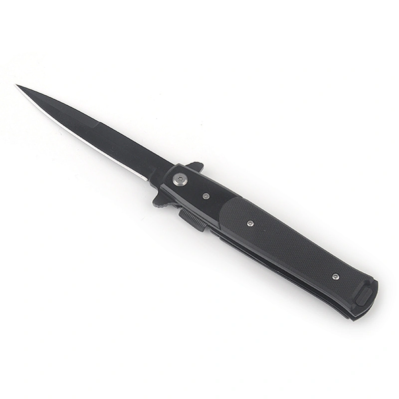 Edge Small Blades Stainless Steel Straight Knives Blade Pocket Folding Survival Titanium Personalized