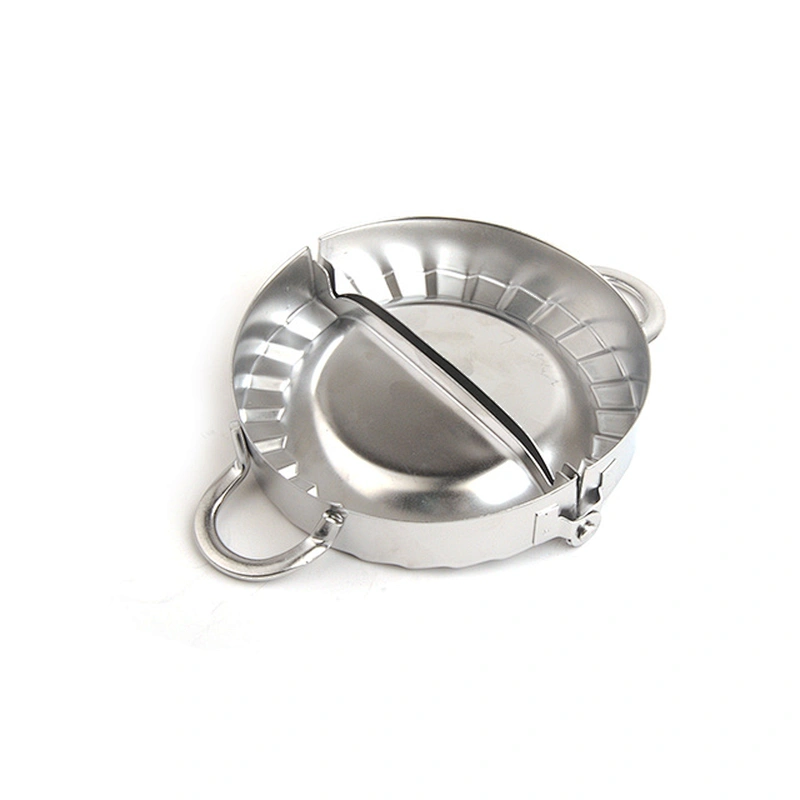 Endurable stainless steel dumpling maker press