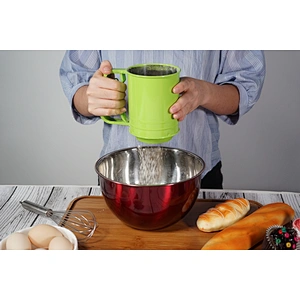 Powder coating baking tools high quality stainless steel flour sifter